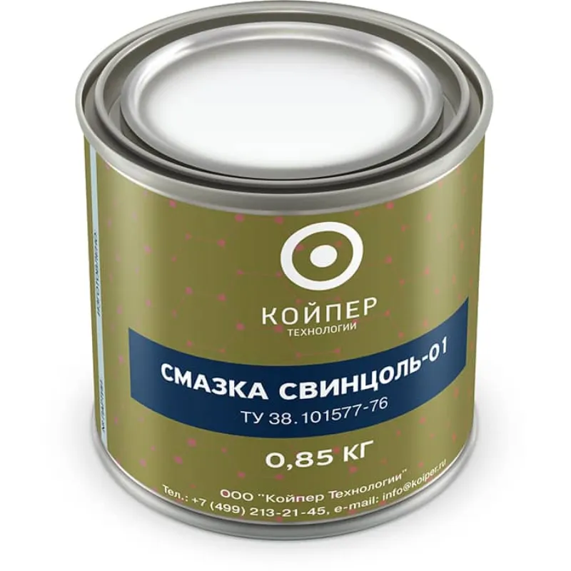 Смазка СВИНЦОЛЬ-01 ТУ 38.101577-76