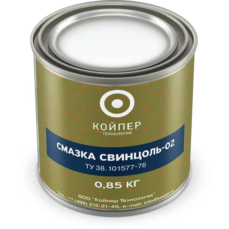 Смазка СВИНЦОЛЬ-02 ТУ 38.101577-76
